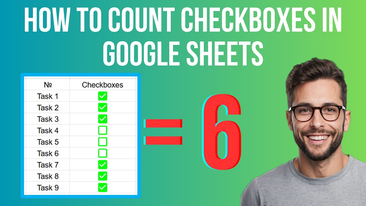 How To Count Checkboxes In Google Sheets - YouTube