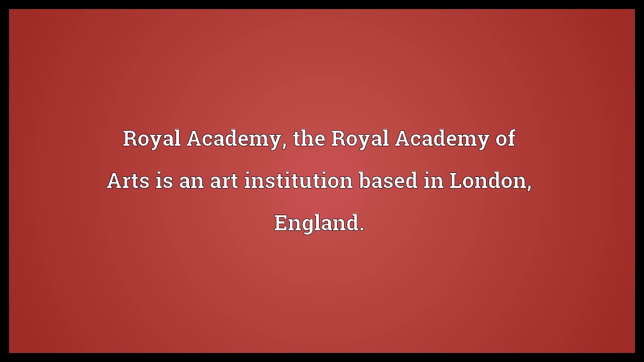 RA Meaning Wordogram YouTube