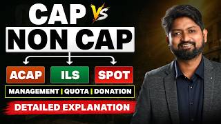 SPOT | ILS | ACAP Explained by Ankush Sir - CAP & NON CAP #engineeringadmissions