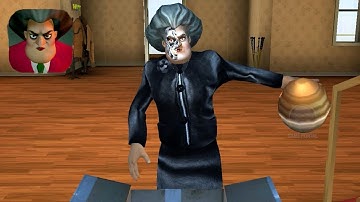 Scary Teacher 3D New Update Teacher Terminator Chapter 1 Gameplay Walkthrough (IOS ANDROID)