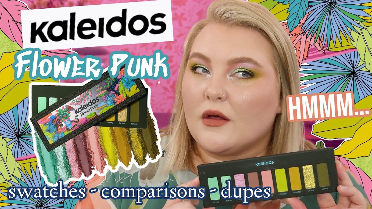 I Don't Know How To Feel... Kaleidos Flower Punk Collection: Swatches, Comparisons, Demo, Dupes