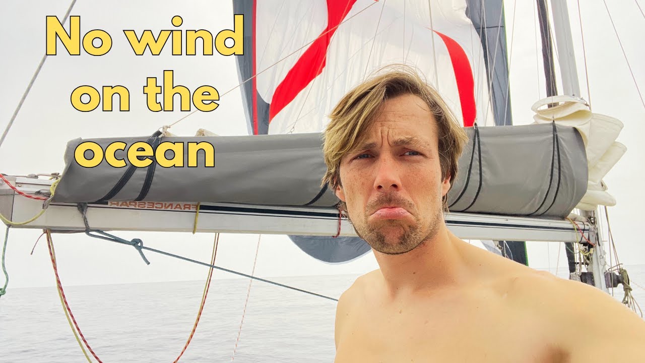 ⁣Becalmed on the ocean | Solo Atlantic Crossing | Daily vlog #6