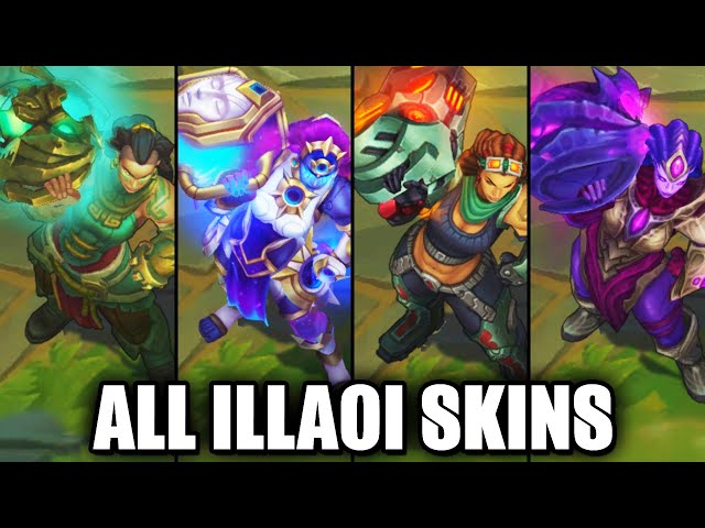 All Illaoi Skins in League of Legends