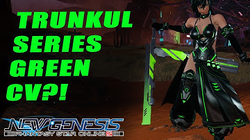 PSO2:NGS New Trunkul weapons but with GREEN PHOTONS FINALLY (reaction)