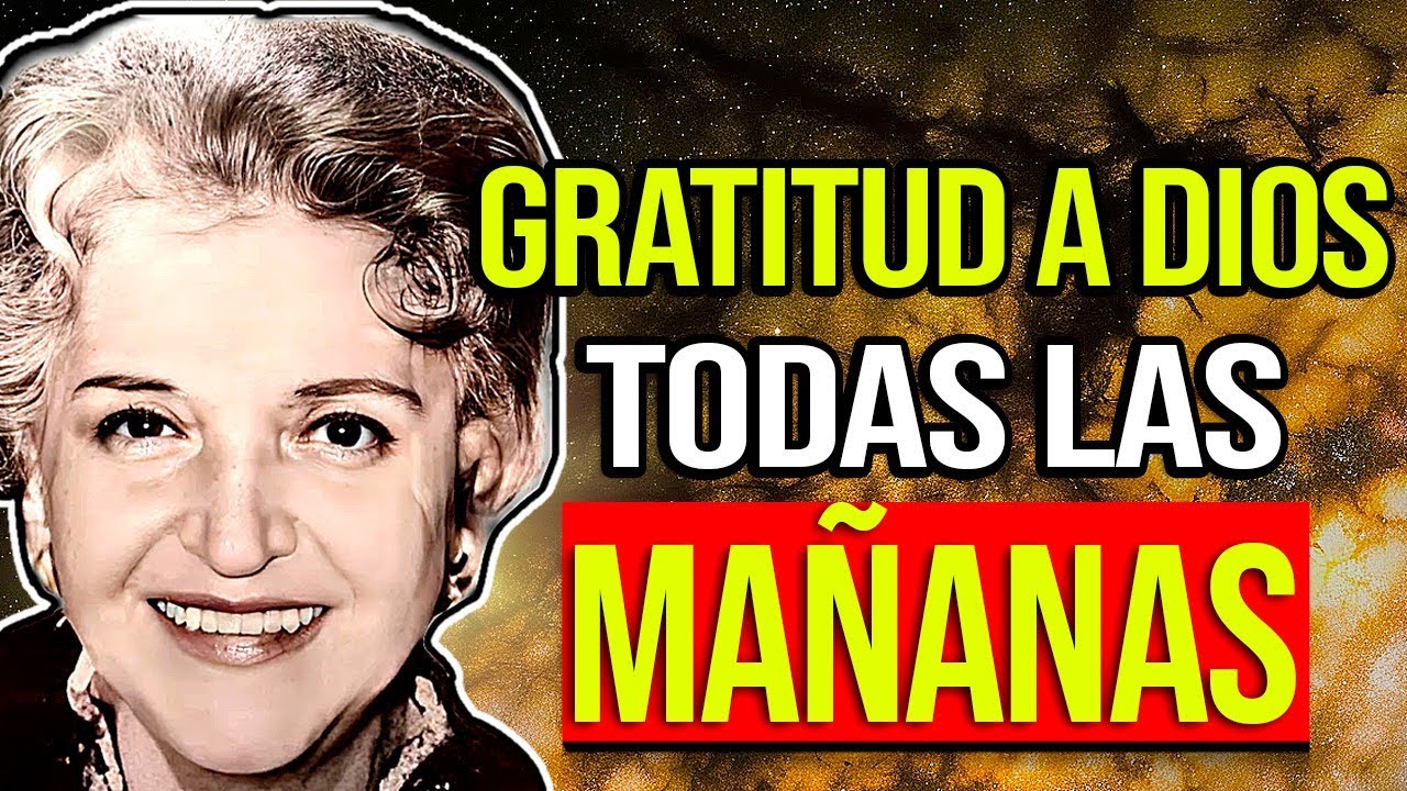 ESCUCHA Y REPITE ESTA ORACIÓN GUIADA DE GRATITUD PARA COMENZAR EL DIA - CONNY MENDEZ