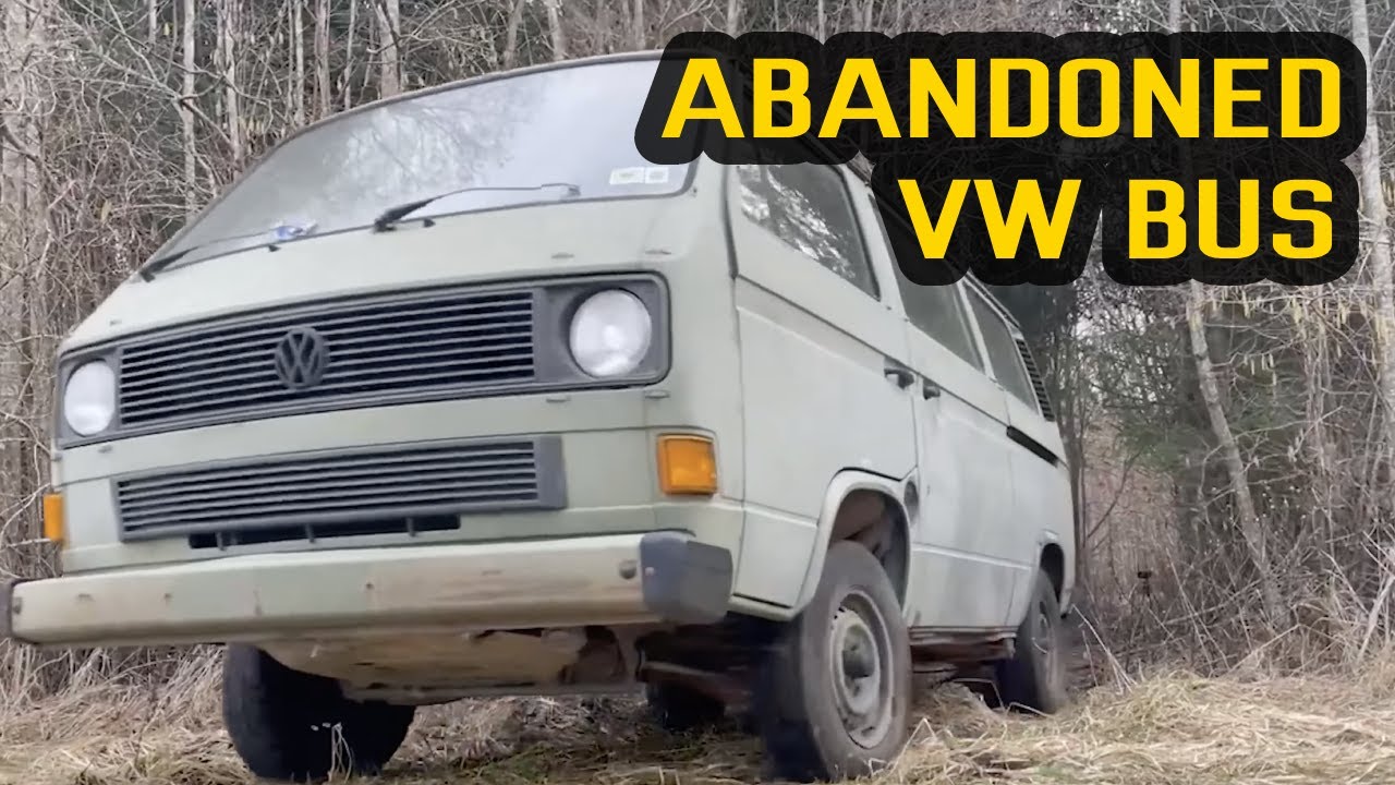 VW T3 VAN ABANDONED IN FOREST. WILL IT RUN?