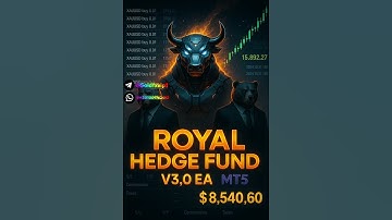ROYAL HEDGE FUND V3.0 EA MT5 Automated Forex Robot FREE DOWNLOAD الاكسبرت الأكثر ربحا في الفوركس