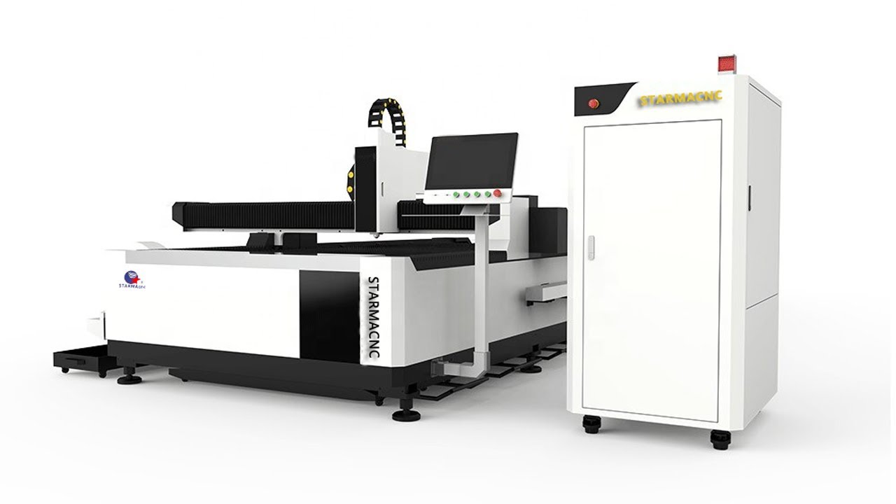 3000w Raycus fiber laser cutting machine for cutting different materials
