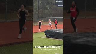 Track meet in recap #400m #800m #valentines #single #trackandfield