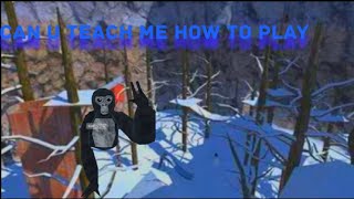 I Pretended To Be A Noob In Gorilla Tag Vr (Oculus Quest 2)