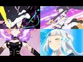 Bijou ina calli and gura magical girl transformations 4 sideshololiveenhololive holoadvent