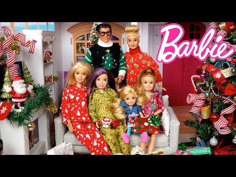 Barbie Dreamhouse Adventures Christmas Morning Routine 2021