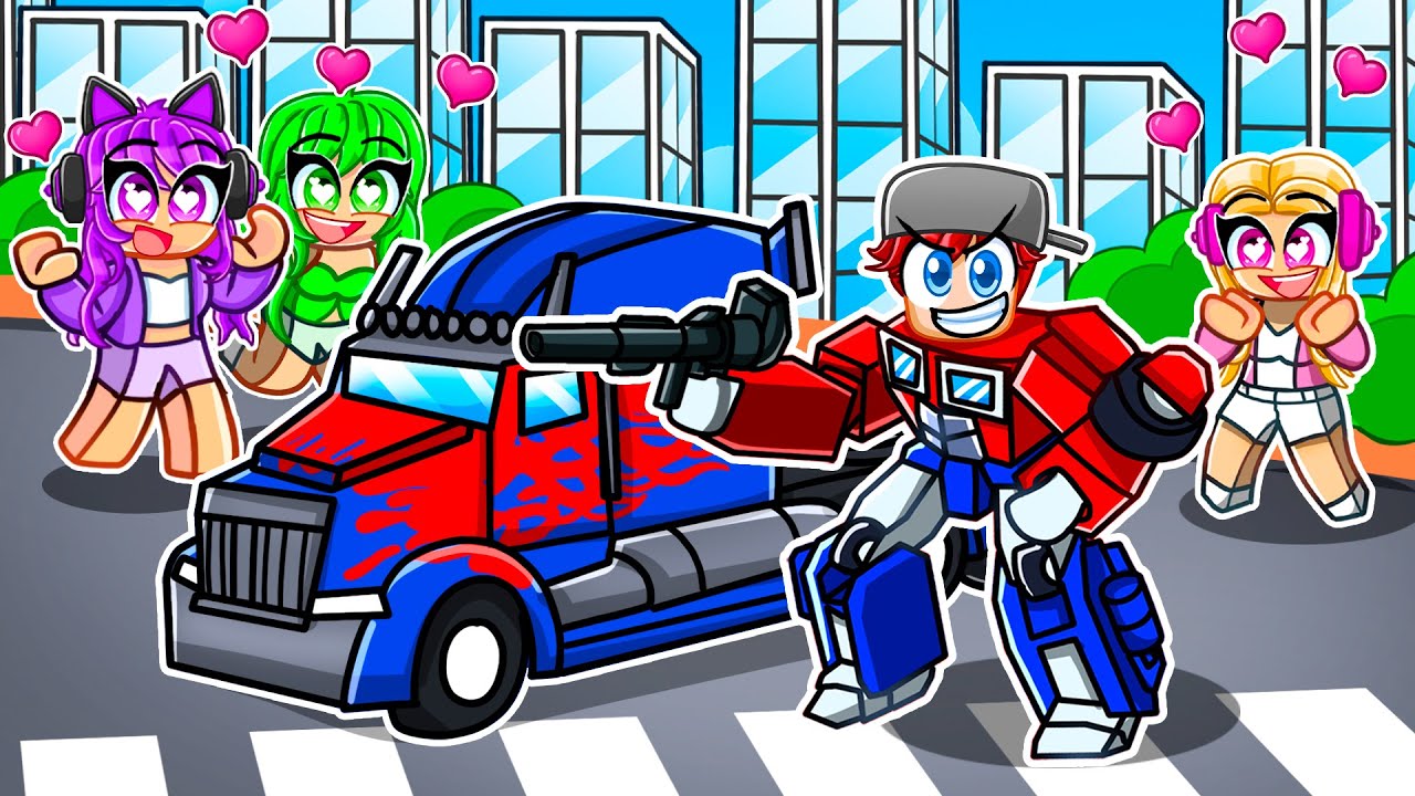 Rizzing Girls With The NEW $1,000,000 TRANSFORMERS CAR in Roblox Driving Empire!