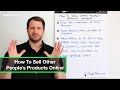 How To Sell Other People's Products Online