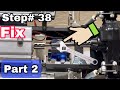 How to build rc Tamiya globe liner truck 1:14 scale, step 38, Transmission problems fix, part 2