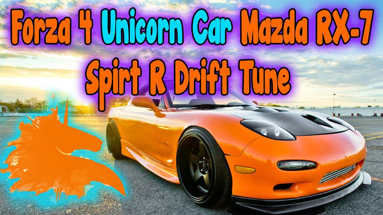 Forza 4 Unicorn Mazda RX-7 Spirit R Drift Tune