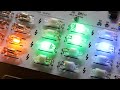 Juno Binary Retro 2.0 Color - Neon Lamp Clock - Nixie tube alternative RTC MCU AVR