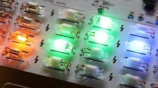 Juno Binary Retro 2.0 Color - Neon Lamp Clock - Nixie tube alternative RTC MCU AVR screenshot 2