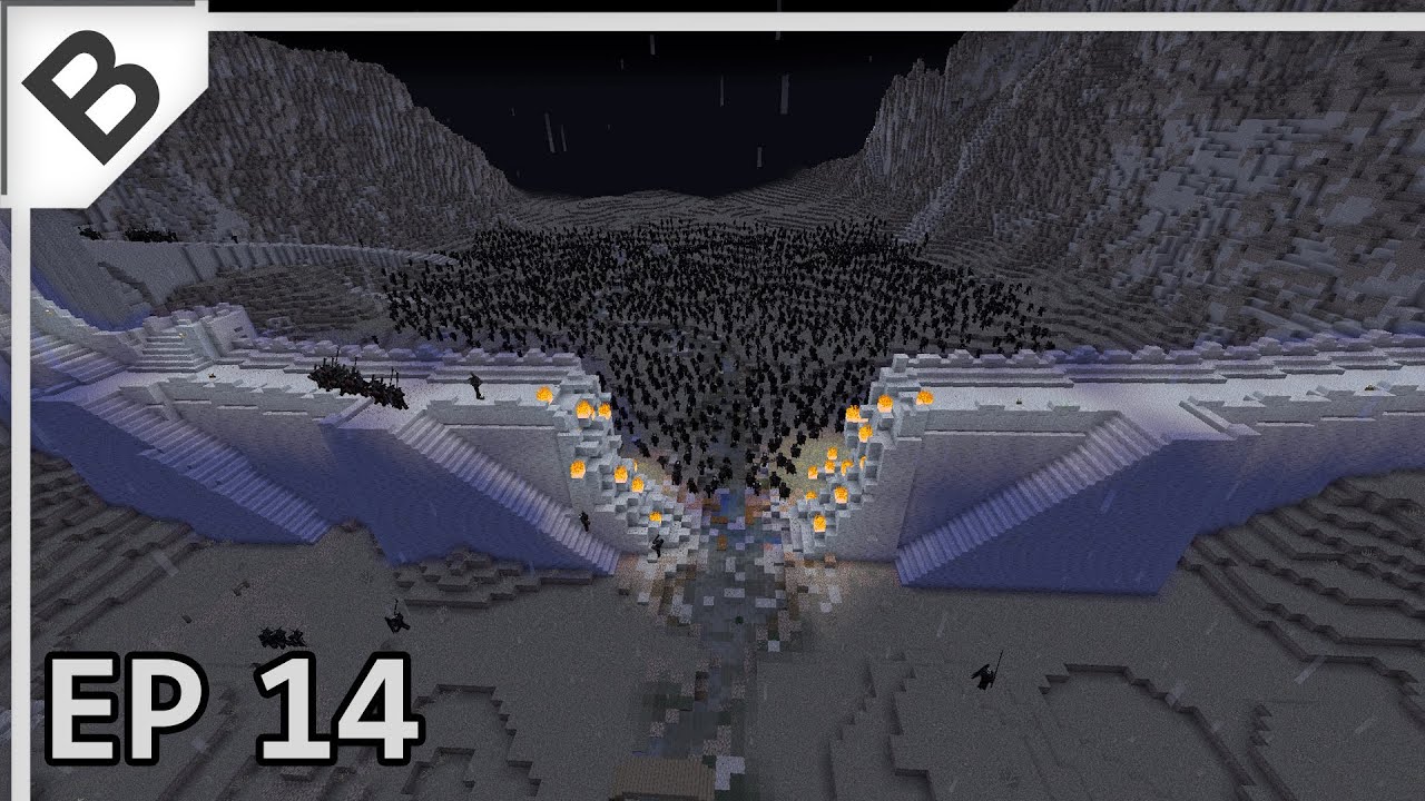 Minecraft Map Making | EP. 14 | Endless Mode (Defend Helm's Deep)