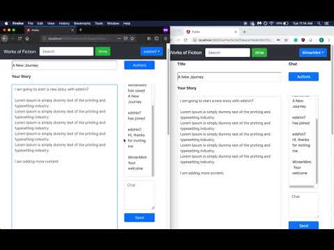 Works of Fiction: Real-Time Doc Editor