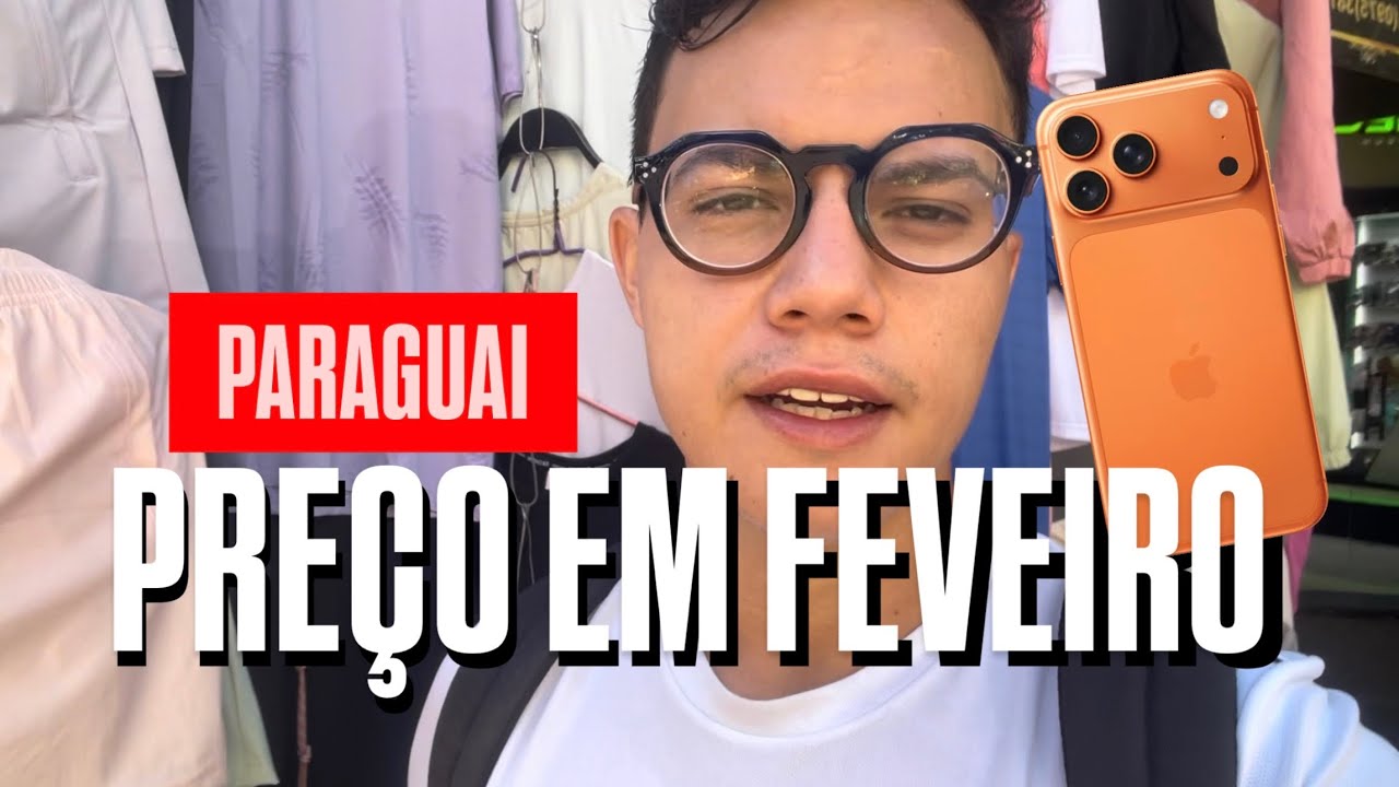 PREÇO DO IPHONE 17 PRO MAX NO PARAGUAI EM 2026