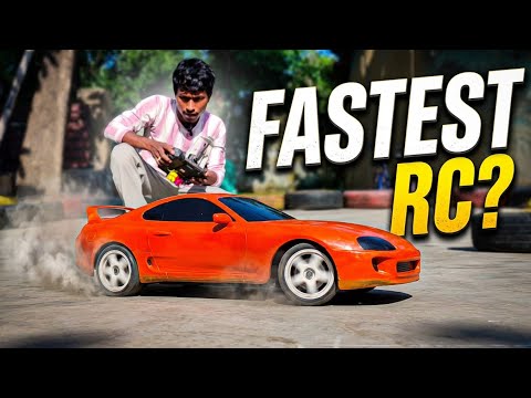 3D printed SUPRA MK4 rc car full testing video / supra mk4 making part 20