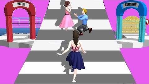 Girl Runner 3D - Max levels mobile game ios,Android trailer update gameplay walktrthough #1