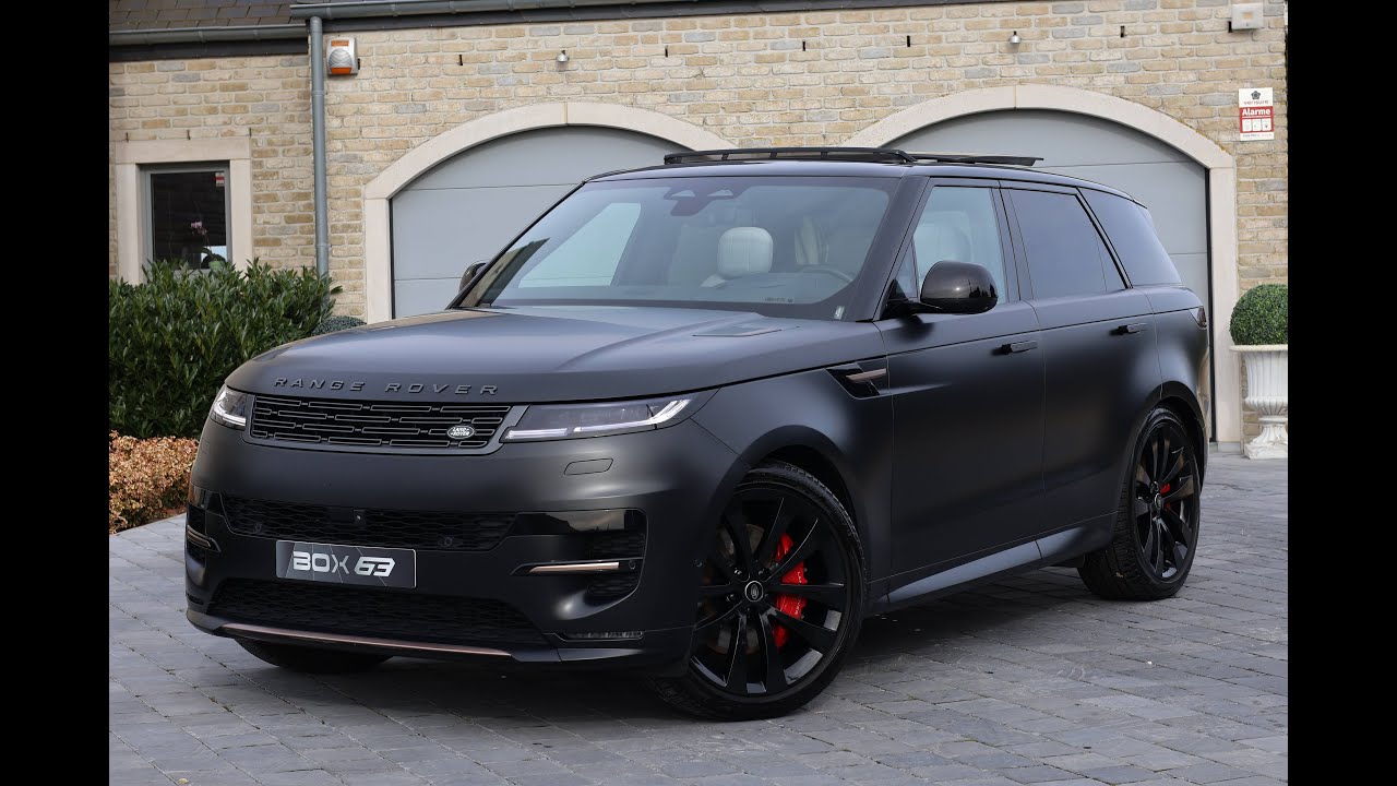 2024 Range Rover Sport P530 Santorini Black SATIN PPF