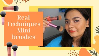 Real Techniques Mini Face Brushes // Demo and Review