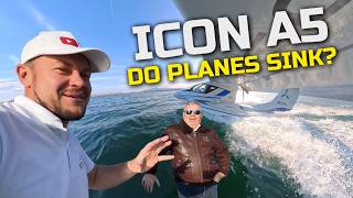 WE TRIED TO SINK THE PLANE. ICON A5 AMPHIBIOUS FLIGHT Flying The Boar or Sailing The Plane