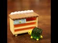 ミニチュア棚の組み立て