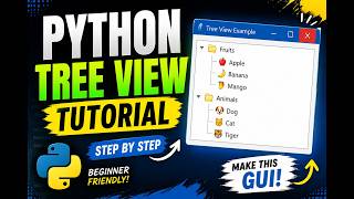 How to Make a Tree View in Python 🌳/ On audience request!! Profile