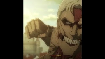 eren vs reiner #shorts #aot #trollface@AYellowNoob #edit