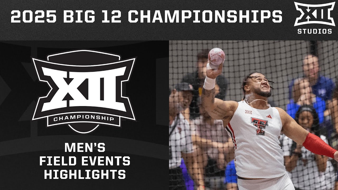 Men's Field Events Highlights | 2025 Big 12 Indoor Track & Field Championships