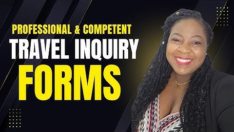 TravelJoy Master Inquiry Form | Save Time & Book Clients Faster | Inquiry Forms