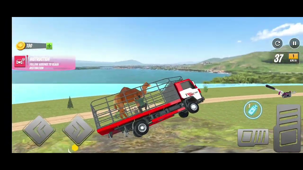 Games Truk Pengangkut Unta bareng Kakak