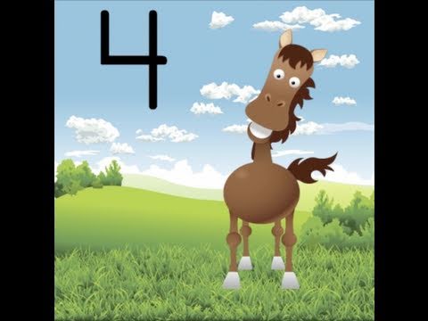 Counting By Fours Song (Learn to Count by 4 for Kids) - YouTube