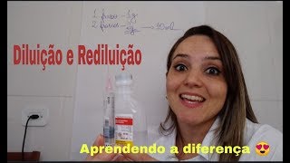 O que significa DILUIR PARA 10 ML? - Cálculo de Medicação - Aula 13