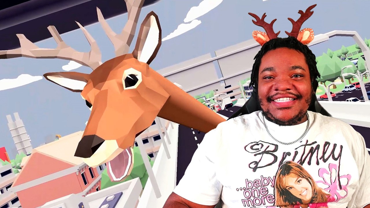 Reindeer Head Rapper Revealing my secret life as a reindeer... - YouTube