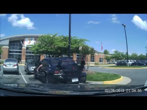 Evo ix engine blows up (caught on dashcam)