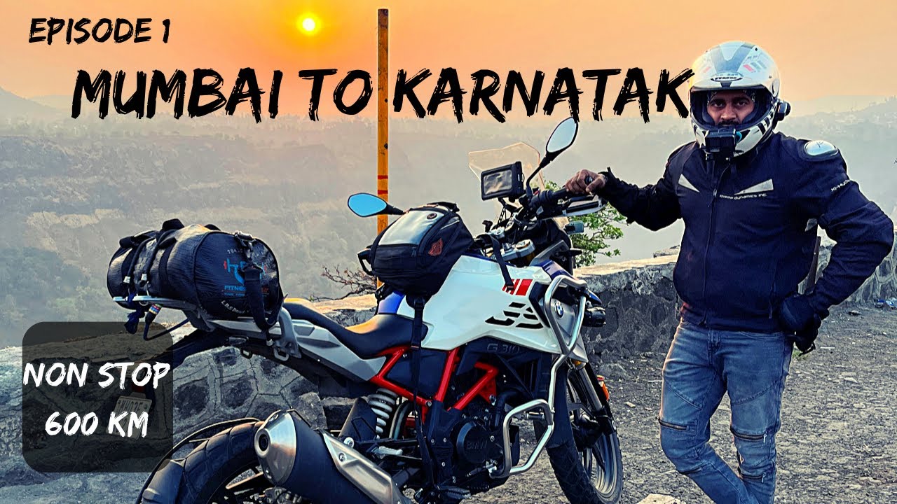 Mumbai to Karnatak | Bike ride | Humpi ride start | Sun J Vlogs