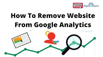 How to remove website from google analytics 2021 - Delete an Analytics account