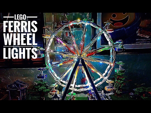lego ferris wheel light set
