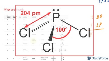 ⚗️ Predicting Molecular Geometries (PCl₃ and Cl(NO))