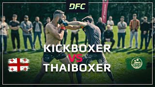 Kickboxer vs. Thaiboxer | KO of the Night! | DFC