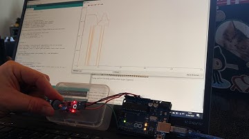 Hall sensor on arduino with serial logger