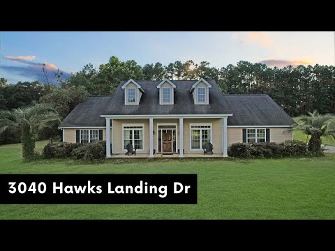 3040 Hawks Landing Dr, Tallahassee, FL home video tour