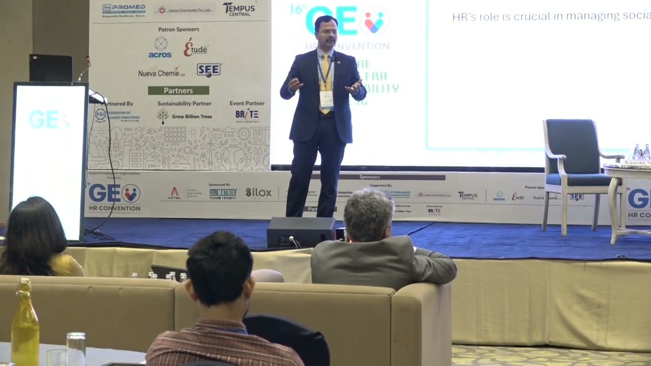 GEO HR Convention I 'S' of ESG I Mr. Kanishk Negi
