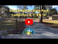Reed Bingham State Park Campsites 6, 7, 9 &amp; 10 | Camping in Georgia | Campsite Reviews