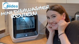 WE HAVE A DISHWASHER!!! | MIDEA Mini Dishwasher Unboxing, review, general rambling and excitement